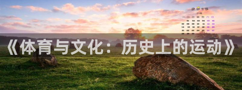 《体育与文化：历史上的运动》